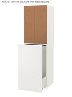 Ikea kledingkast met wit bed 80x200, Huis en Inrichting, Kasten | Wandmeubels, Ophalen, Overige materialen, Met hangruimte, 150 tot 200 cm