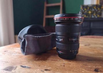 Canon EF 16-35mm f/2.8 L II USM + Canon pouch beschikbaar voor biedingen
