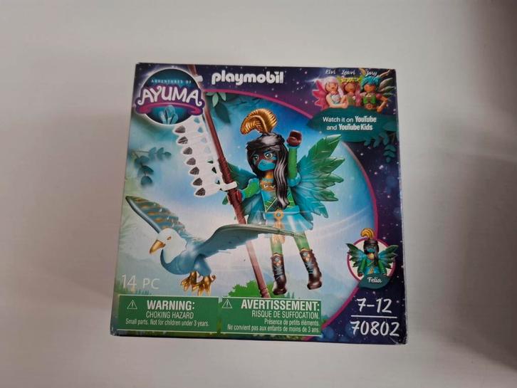 Playmobil Ayuma set nieuw 70802 Knight Fairy met totemdier, Kinderen en Baby's, Speelgoed | Playmobil, Nieuw, Complete set, Ophalen of Verzenden