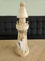 Beeldje houten vuurtoren, Ophalen of Verzenden, Nieuw, Overige typen