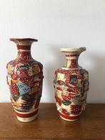 Aziatische Vintage Satsuma vazen keramiek, Ophalen