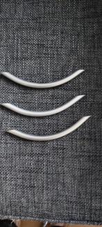 Bruynzeel C010 / Siro handgrepen mat chroom, Minder dan 50 cm, Overige kleuren, Nieuw, Ophalen of Verzenden