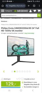 Philips Monitor 165Hz - Perfect voor Gaming! 1ms, Computers en Software, Monitoren, Ophalen of Verzenden