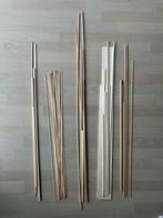 > 50 latjes - Berken/Balsa/Eiken/Vuren/Linden, Hobby en Vrije tijd, Ophalen, Zo goed als nieuw, Groter dan 1:32