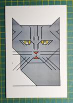 Willem van Leusden - Wandplaat De Poes, 1920, Verzamelen, Ansichtkaarten | Themakaarten, Ophalen of Verzenden, 1980 tot heden