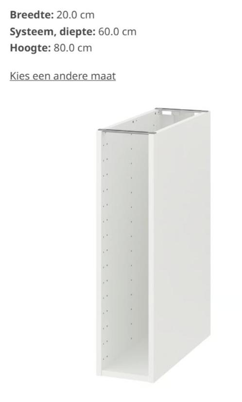 Ikea Metod onderkast 20cm, Huis en Inrichting, Keuken | Keukenelementen, Nieuw, Minder dan 100 cm, Minder dan 50 cm, 50 tot 75 cm