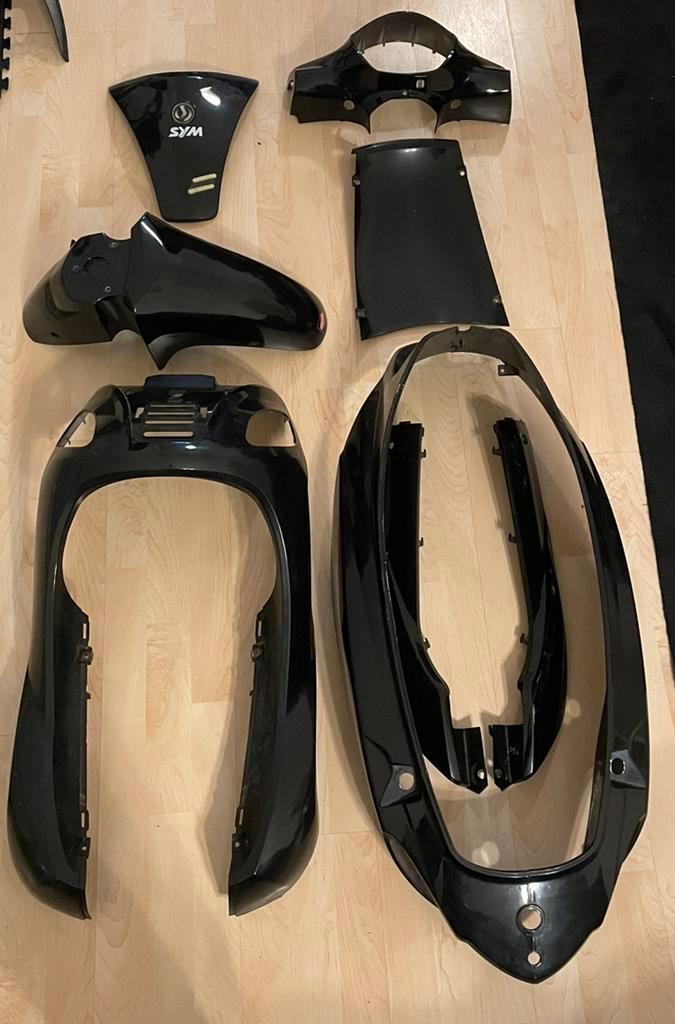 Sym Symphony 50 Complete Kappenset, Fietsen en Brommers, Brommeronderdelen | Scooters, Gebruikt, SYM, Kap, Ophalen