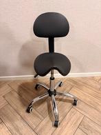 Tabouret zadelzit, Ophalen of Verzenden, Zo goed als nieuw, Zwart