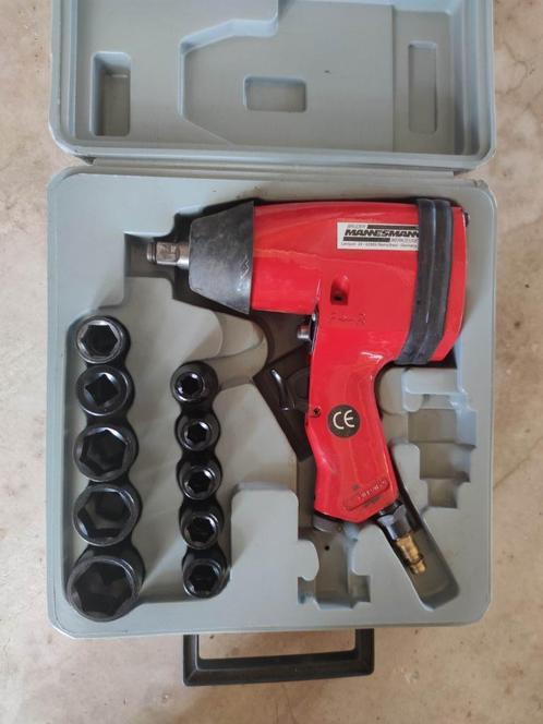 Te koop Mannesmann Pneum. slagmoer sleutel, Auto diversen, Autogereedschap, Zo goed als nieuw, Ophalen of Verzenden