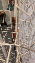 Kaartenmolen wit op wielen 64 vakjes 14,5 breed, Ophalen, Gebruikt