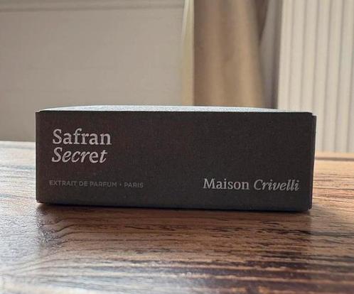 Safran Secret Maison Crivelli sample, Sieraden, Tassen en Uiterlijk, Uiterlijk | Parfum, Nieuw, Ophalen of Verzenden
