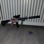 Speelgoed geweer, Kinderen en Baby's, Speelgoed | Buiten | Actiespeelgoed, Ophalen of Verzenden, Zo goed als nieuw