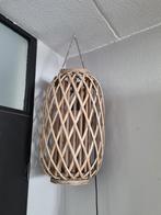 Houten Hanglamp - Sfeervolle Verlichting, Ophalen of Verzenden, Minder dan 50 cm, Hout, Landelijk
