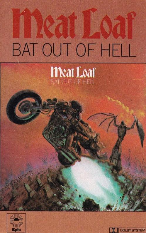 Cassettebandje Meat Loaf – Bat Out Of Hell, Cd's en Dvd's, Cassettebandjes, Gebruikt, Origineel, Rock en Metal, 1 bandje, Verzenden