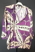 Mooie paars/beige tuniek merk Paprika maat 50, Kleding | Dames, Grote Maten, Verzenden, Blouse of Tuniek, Paars, Zo goed als nieuw