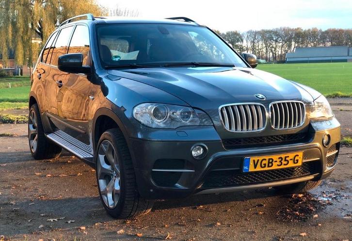 BMW X5 E70 2010 Grijs kenteken, Auto's, Bestelauto's, Particulier, Diesel, Euro 5, Automaat, Origineel Nederlands, Zilver of Grijs