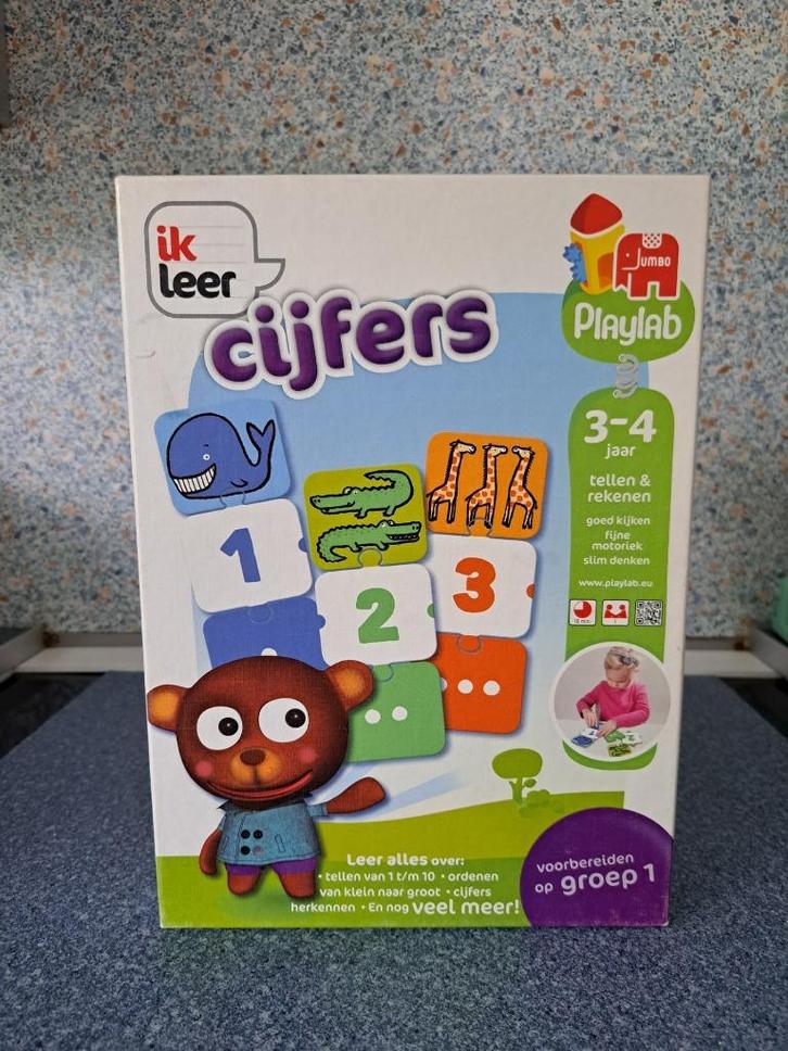 Jumbo - Ik Leer - Cijfers - Educatief spel - Vanaf 3 jaar, Kinderen en Baby's, Speelgoed | Educatief en Creatief, Zo goed als nieuw