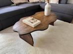 Organische salontafel van eikenhout, Huis en Inrichting, Ophalen, 100 tot 150 cm, Eikenhout, Nieuw