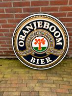 Groot reclamebord Oranjeboom bier, Reclamebord, Gebruikt, Ophalen of Verzenden
