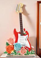 Gitaar met bloemen  magic blocks hoogte 34 cm, Ophalen of Verzenden, Nieuw, Overige merken
