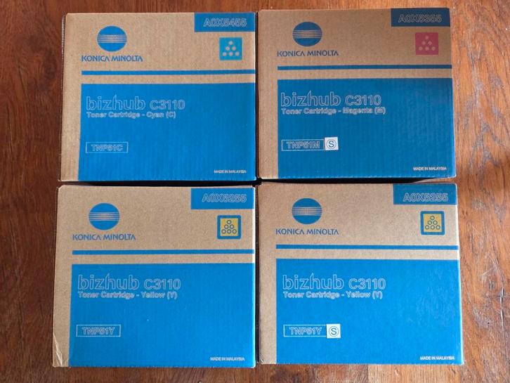 Konica Minolta TNP51 Cartridges - Nieuw & Ongeopend, Computers en Software, Printerbenodigdheden, Nieuw, Cartridge, Ophalen of Verzenden