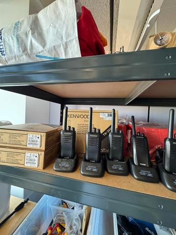 5x Kenwood ProTalk TK-3501 portofoons met doos beschikbaar voor biedingen