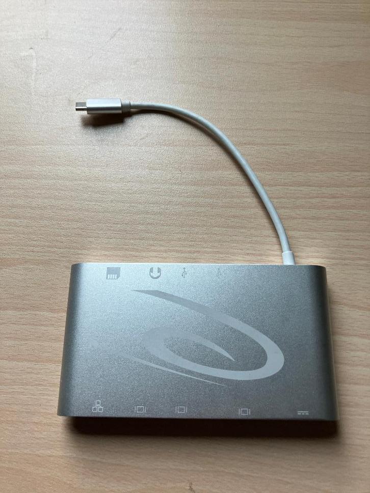 Delock USB-C 3.1 docking station 87298, Computers en Software, Dockingstations, Gebruikt, Docking station, Laptop, Ophalen of Verzenden