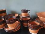 17-Delig Vintage Servies -  aardentinten in mooi glazuur., Keramiek, Ophalen of Verzenden, Zo goed als nieuw, Overige stijlen