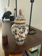Vintage Portugese Vaas met Deksel, Antiek en Kunst, Antiek | Keramiek en Aardewerk, Ophalen of Verzenden