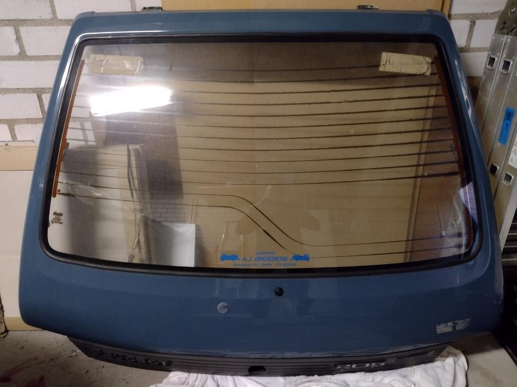 1984 Achterklep Peugeot 205 phase 1, Ophalen, Gebruikt, Peugeot, Achterklep