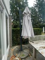 Zweefparasol 350x350 cm Madison goed werkend, Tuin en Terras, Parasols, Ophalen, Gebruikt, Kantelbaar, Zweefparasol