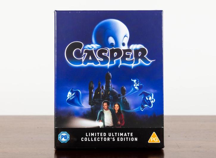 Casper 4K UHD + Blu-Ray Box Set + STEELBOOK (UK Import), Cd's en Dvd's, Blu-ray, Nieuw in verpakking, Science Fiction en Fantasy
