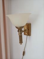 Klassieke Wandlamp, Ophalen, Gebruikt, Glas, Klassiek