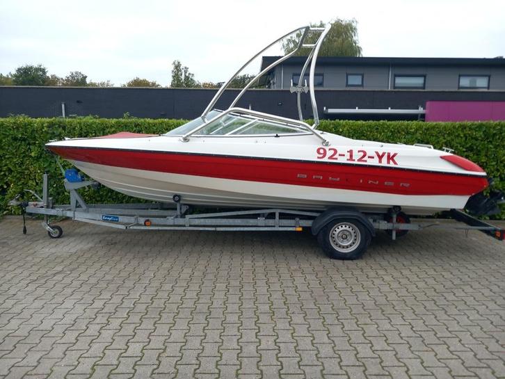 BAYLINER 2050 SS OPEN PUNT 5.7L V8 GEK TRAILER INRUIL MOGELI, Watersport en Boten, Speedboten, Gebruikt, 6 meter of meer, Benzine