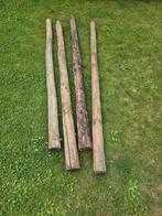 Weipalen / afrasteringpalen 200x10cm - 4 stuks nieuw, Ophalen, Nieuw, Hout, Overige typen