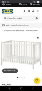 IKEA Gulliver Ledikant - Wit, Kinderen en Baby's, Babywiegjes en Ledikanten, Ophalen of Verzenden, Zo goed als nieuw, Ledikant