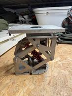 Te koop geveerd ondersteel voor boot stoel met slide, Ophalen of Verzenden