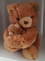 Vintage Hema knuffelbeer, Ophalen of Verzenden, Gebruikt, Beer