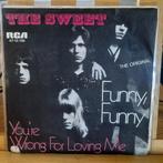 Single: the sweet - funny funny, Cd's en Dvd's, Vinyl Singles, Ophalen of Verzenden, Pop