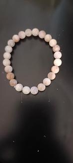 Rozenkwarts armband, Sieraden, Tassen en Uiterlijk, Armbanden, Ophalen of Verzenden, Zo goed als nieuw, Roze