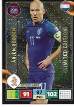 PANINI LIMITED EDITIONKAART ARJEN ROBBEN : ROAD TO RUSSIA, Verzenden, Nieuw, Buitenlandse clubs, Poster, Plaatje of Sticker