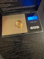 18 karaat prachtige ring massief, Ophalen of Verzenden, Zo goed als nieuw, Goud, Dame