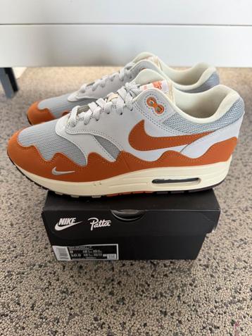 Patta x Nike Air Max 1 “Monarch” the wave maat 42,5 beschikbaar voor biedingen