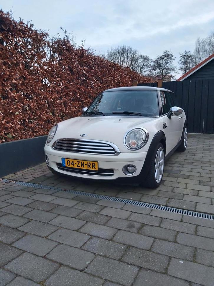 Mini (r56) 1.4 95pk 2008 Wit, Auto's, Mini, Particulier, One, Airconditioning, Centrale vergrendeling, Elektrische ramen, Lichtmetalen velgen