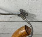 Antieke Franse dubbele wand kapstokhaak, Ophalen of Verzenden