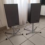 Retro speakers met chroom stands, Overige merken, Gebruikt, Ophalen of Verzenden, Minder dan 60 watt