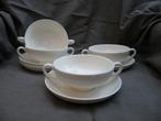 Wedgwood TRADITIONAL PLAIN  Soepkop en schotels, Ophalen of Verzenden, Zo goed als nieuw, Kom(men), Wedgwood