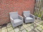 Twee fauteuils (gratis afhalen), Huis en Inrichting, Ophalen, Gebruikt, Twee, Metaal