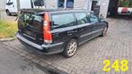 Onderdelen Volvo V70 2.4 140pk 2001 Zwart, Auto-onderdelen, Gebruikt, Ophalen of Verzenden, Volvo