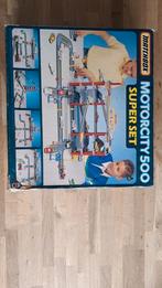 Matchbox Motorcity MC500 Super Set, Ophalen of Verzenden, Gebruikt, Handmatig, Racebaan